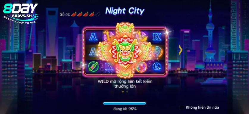 Nổ hũ night city 8DAY